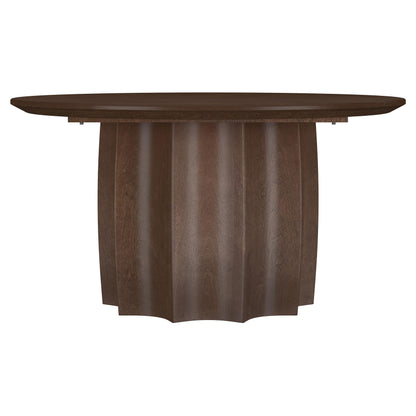 Cayenne Solid Mango Wood Cocktail Coffee Table Walnut
