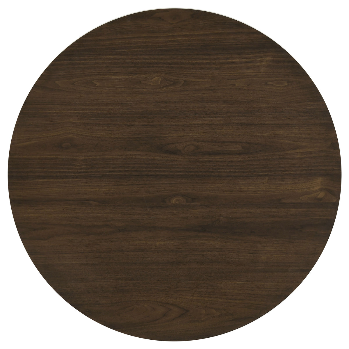 Hamlyn 47-inch Round Wood Dining Room Table Walnut