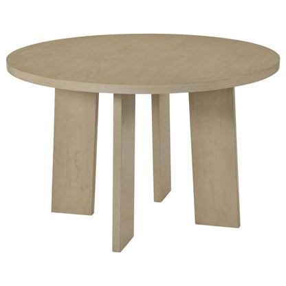 Strouse 5-piece Dining Set Wheat and Natural Oak