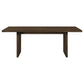 Decker 7-piece 82-inch Rectangular Dining Set Wheat and Walnut