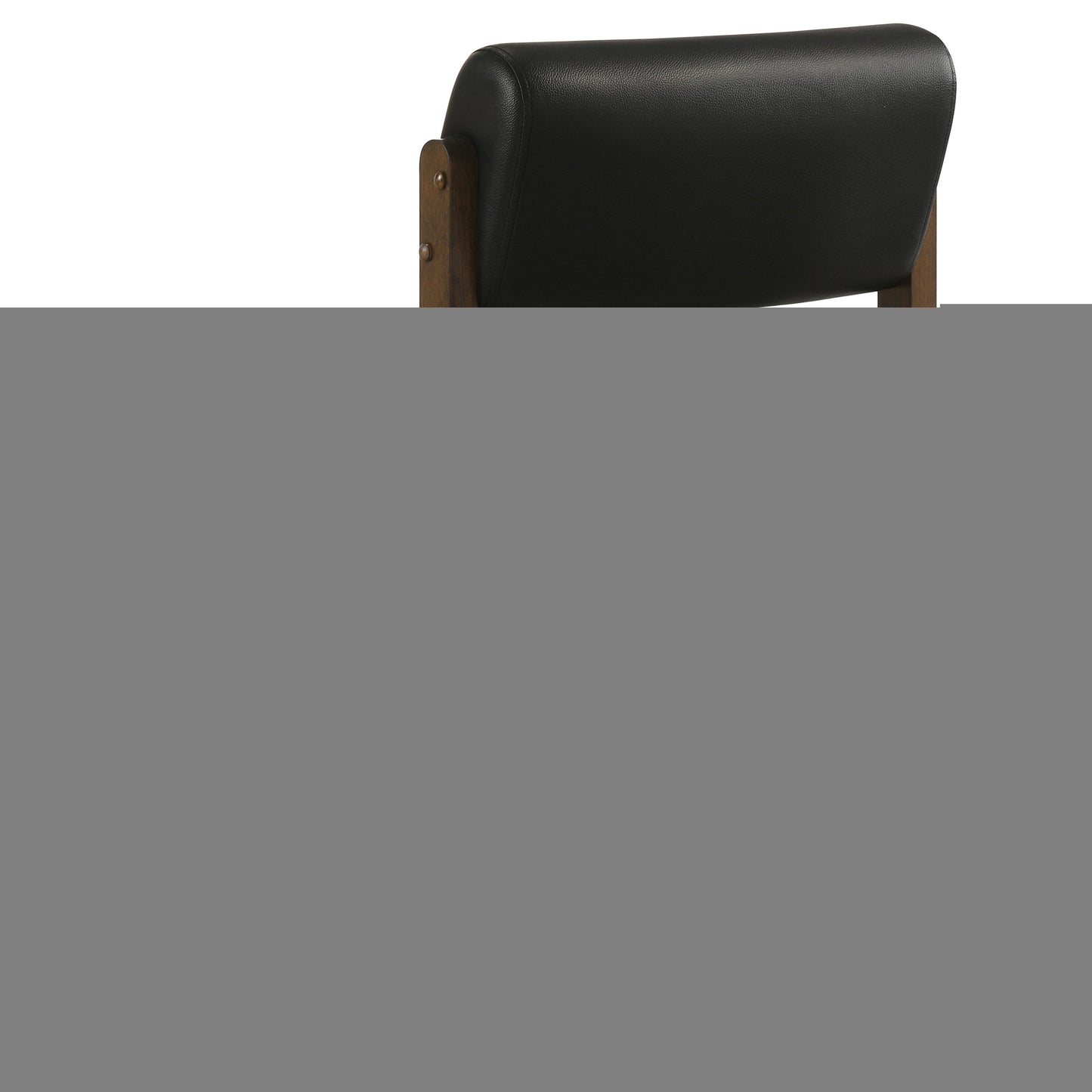 Decker 7-piece 82-inch Rectangular Dining Set Black and Walnut