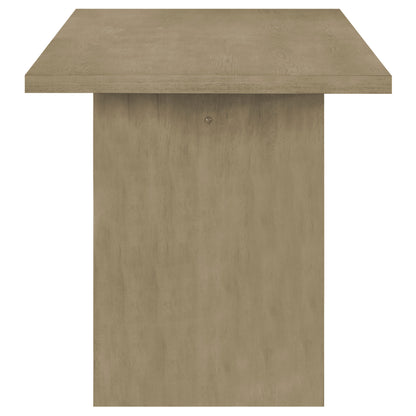 Decker 7-piece 70-inch Counter Height Dining Set Cream and Natural Oak