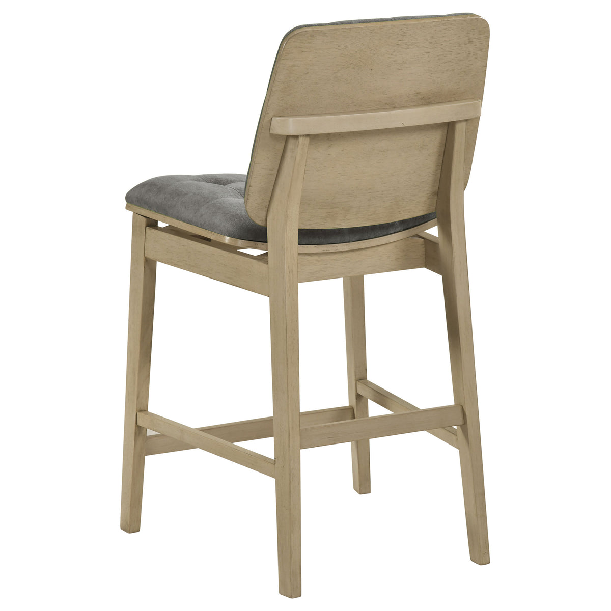 Decker 7-piece 70-inch Counter Height Dining Set Grey and Natural Oak