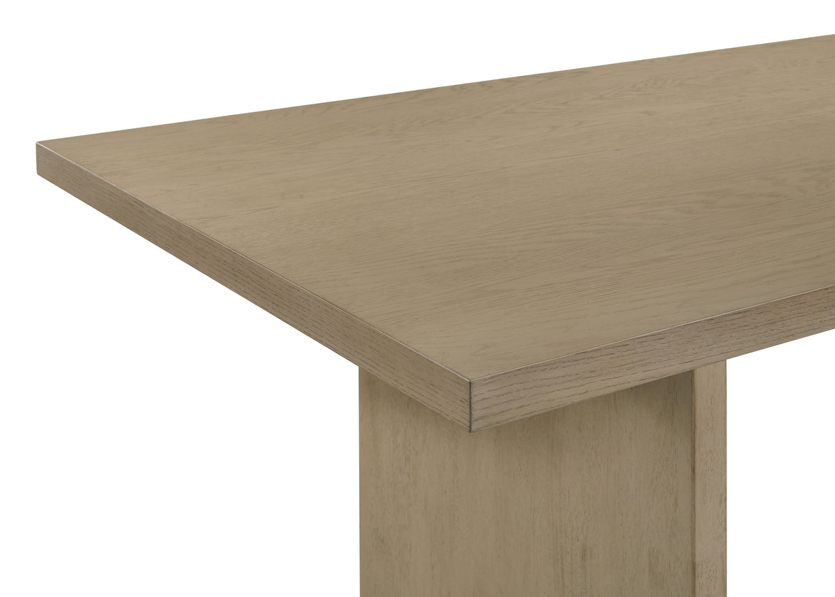 Decker 7-piece 70-inch Counter Height Dining Set Grey and Natural Oak