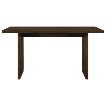 Decker 7-piece 70-inch Counter Height Dining Set Black and Walnut