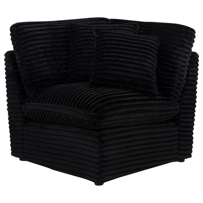 Collins 5-piece Modular Power Reclining Sectional Black
