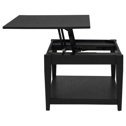 Lindenton Lift-Top Occasional Cocktail Coffee Table Black