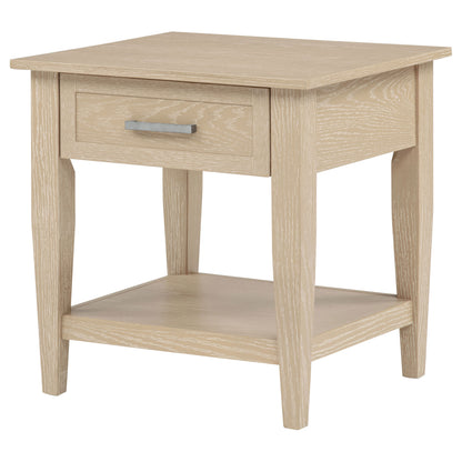 Lindenton 1-drawer Wood Occasional Side End Table Blonde