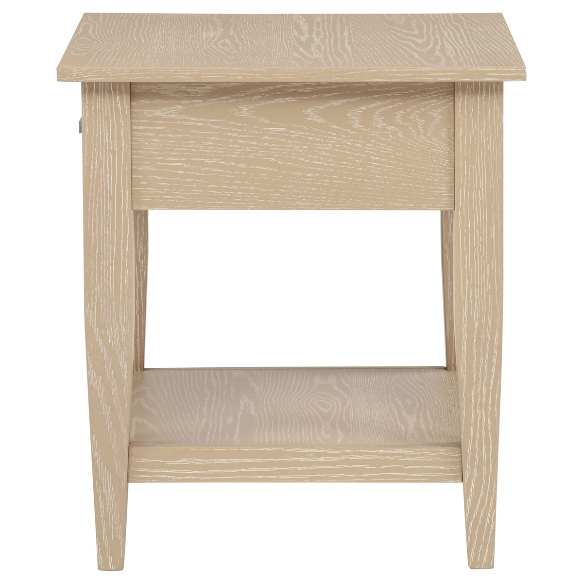 Lindenton 1-drawer Wood Occasional Side End Table Blonde