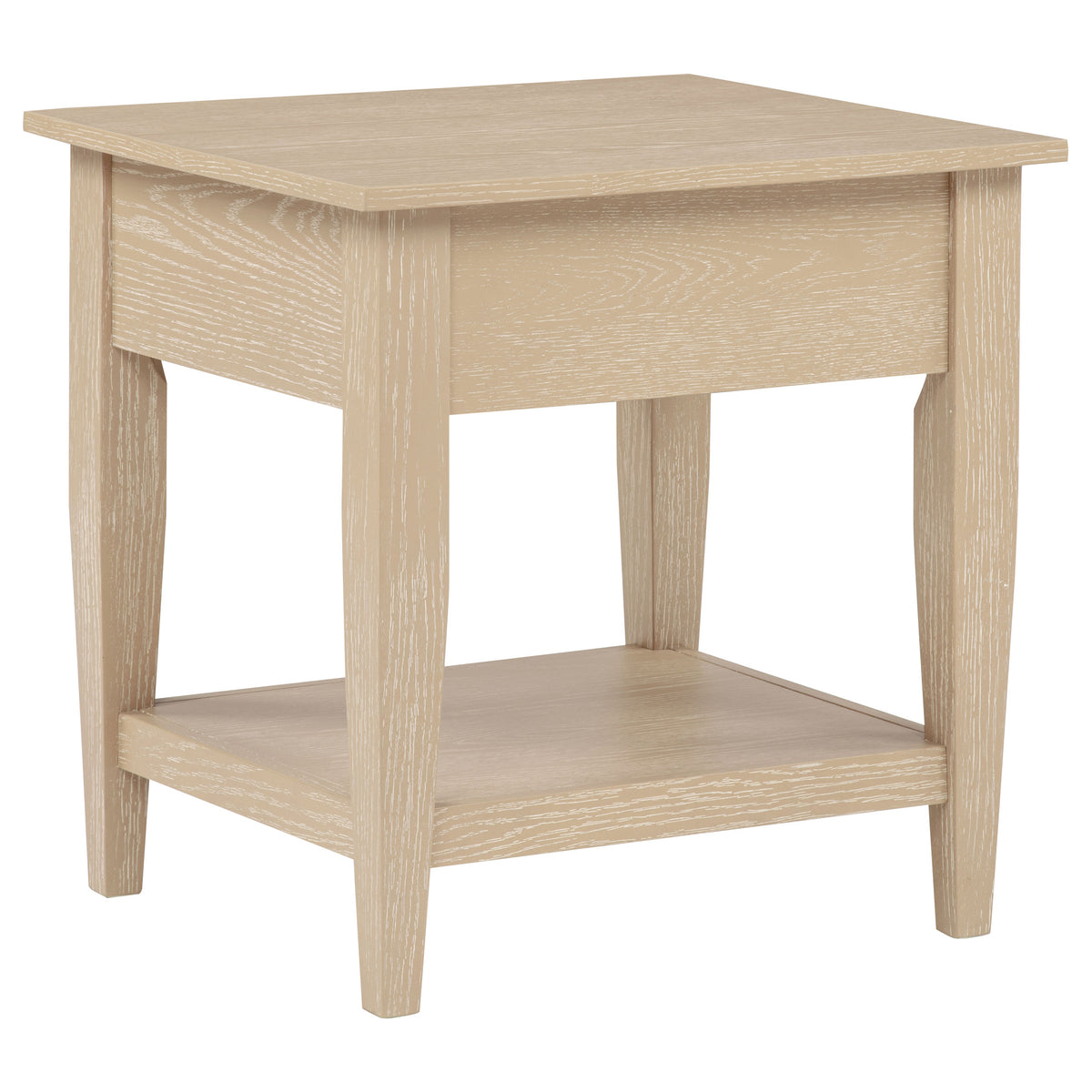 Lindenton 1-drawer Wood Occasional Side End Table Blonde