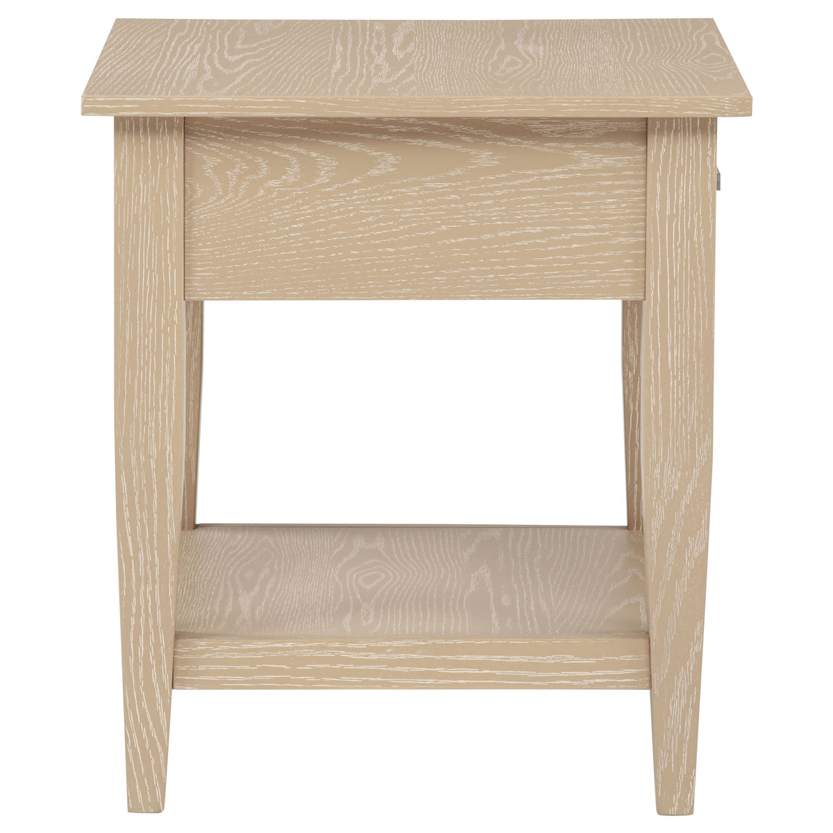 Lindenton 1-drawer Wood Occasional Side End Table Blonde