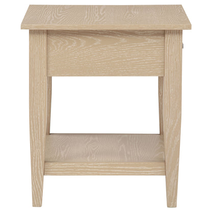 Lindenton 1-drawer Wood Occasional Side End Table Blonde