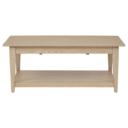 Lindenton Lift-Top Occasional Cocktail Coffee Table Blonde