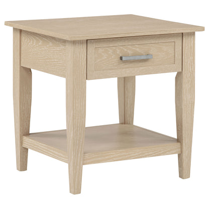 Lindenton 3-piece Wood Lift-Top Coffee and End Table Set Blonde
