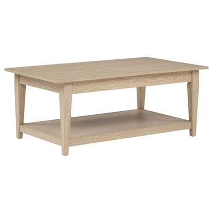 Lindenton 3-piece Wood Lift-Top Coffee and End Table Set Blonde