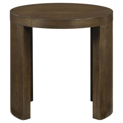 Sweeney 2-piece Coffee and End Occasional Table Set Dark Walnut