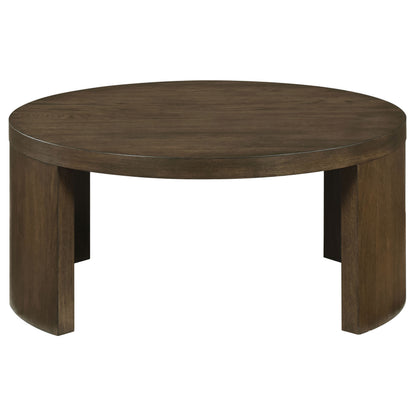 Sweeney 3-piece Coffee and End Occasional Table Set Dark Walnut