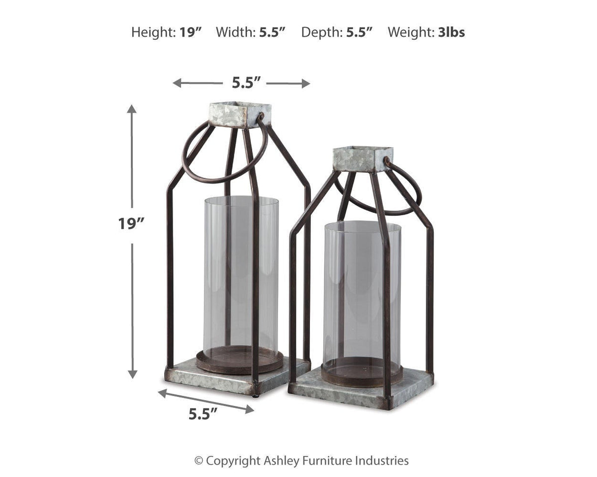 Ashley Express - Diedrick I/O Lantern Set (2/CN)