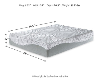Ashley Express - 12 Inch Memory Foam  Mattress