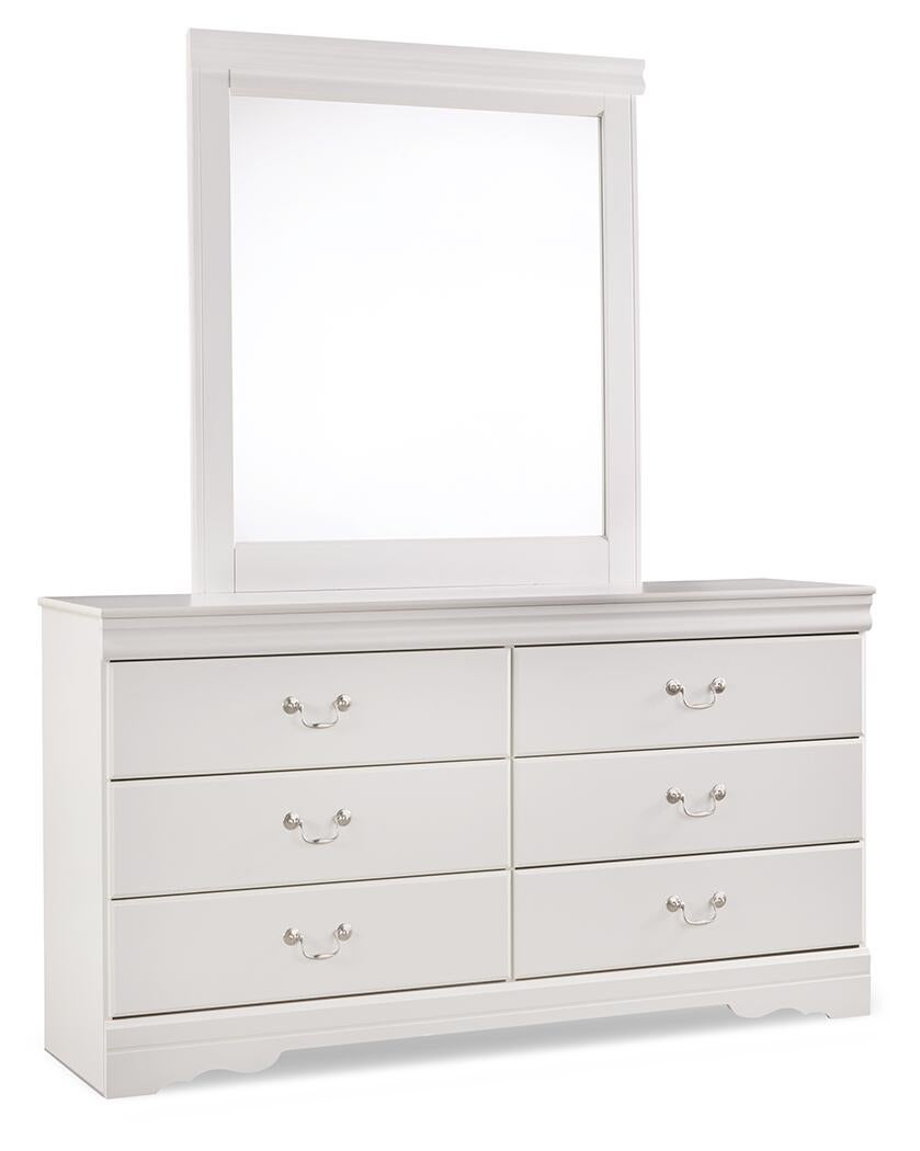 Anarasia Twin Sleigh Headboard, Dresser and Mirror
