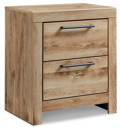 Hyanna Twin Panel Bed with 2 Side Storage, Dresser, Mirror and Nightstand