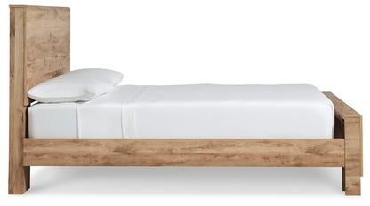 Hyanna Queen Panel Bed, Dresser and Mirror