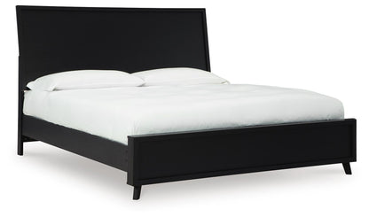 Danziar Queen Panel Bed, Dresser, Mirror and Nightstand