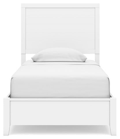Binterglen Twin Panel Bed, Dresser, Mirror, Chest and Nightstand