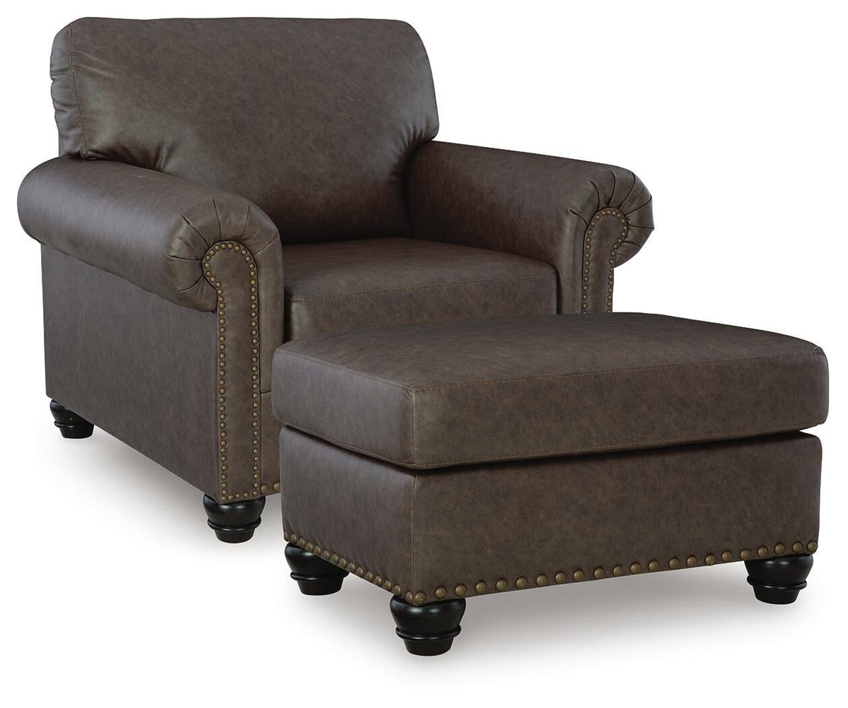 Roxmere Chair and Ottoman