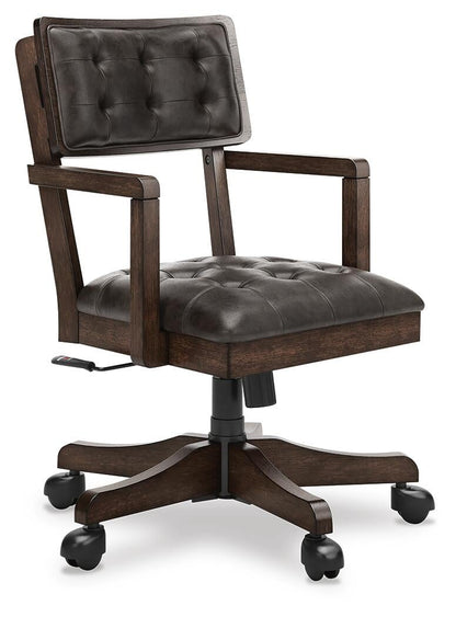 Ashley Express - Breckington Home Office Desk with Chair and Storage