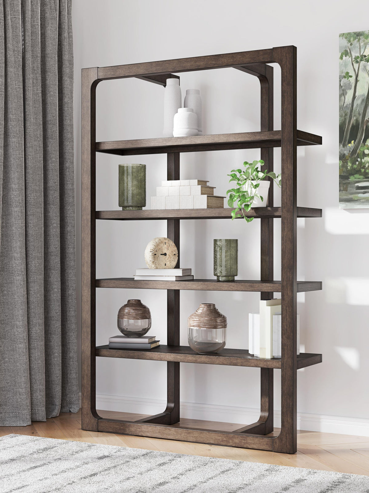 Ashley Express - Breckington Home Office Desk with Chair and Storage