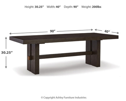 Burkhaus Dining Table and 6 Chairs