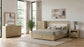 Hendricks 5-piece Eastern King Bedroom Set Light Oak