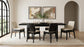 Redbridge Velvet Upholstered Side Chair Cream and Black (Set of 2)