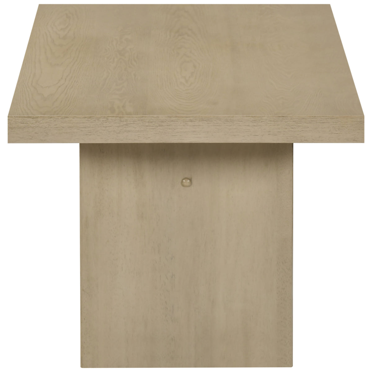 Decker Square Occasional Side End Table Natural Oak