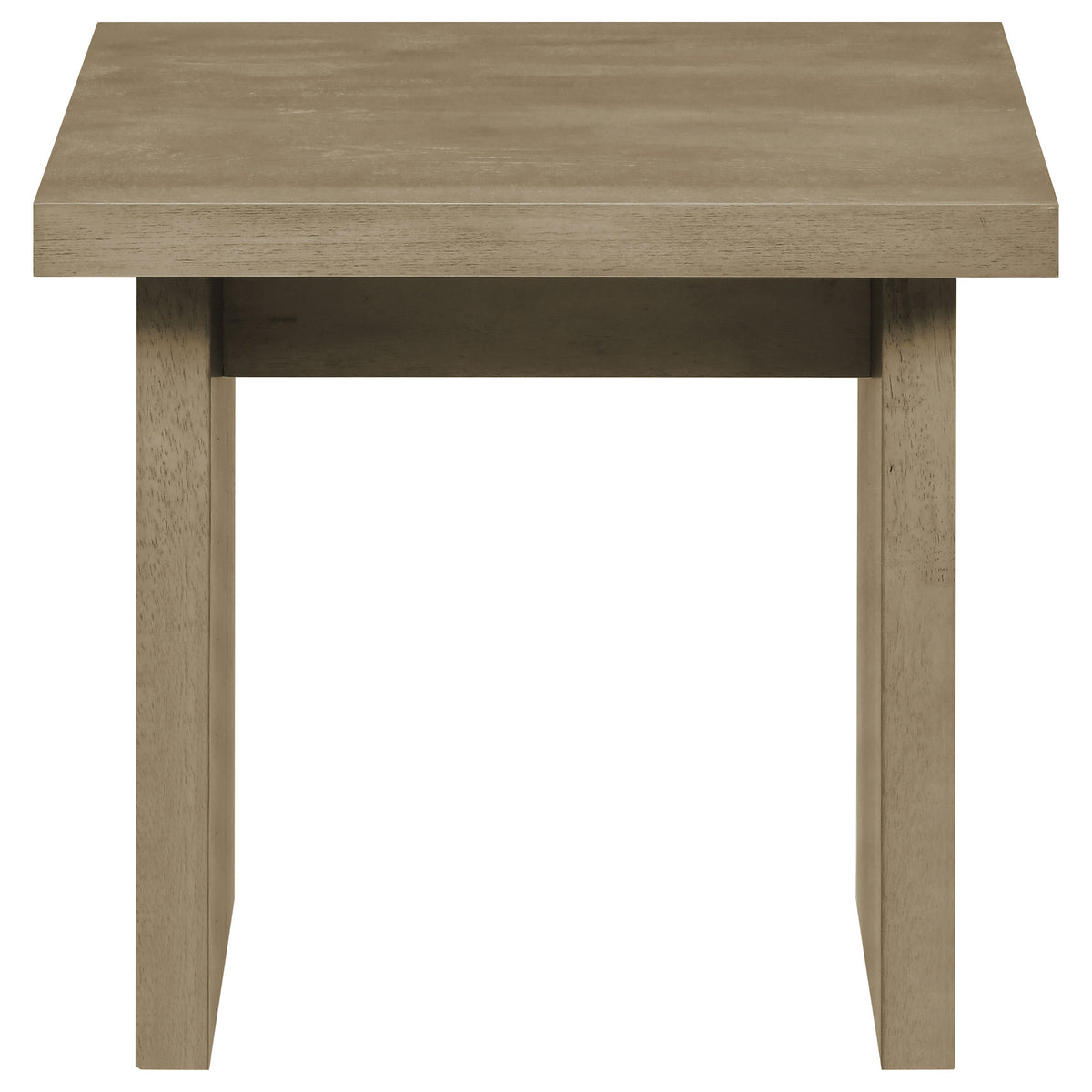 Decker 2-piece Coffee and End Table Set Natural Oak