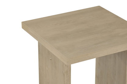 Decker 2-piece Coffee and End Table Set Natural Oak
