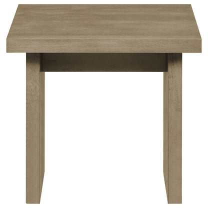 Decker 3-piece Coffee and End Table Set Natural Oak