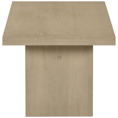 Decker 3-piece Coffee and End Table Set Natural Oak