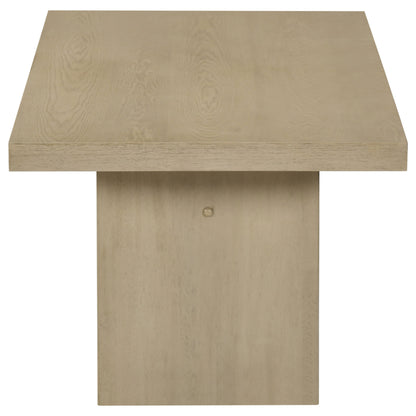 Decker 3-piece Coffee and End Table Set Natural Oak