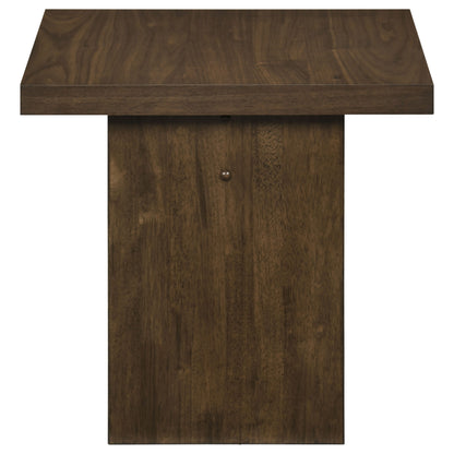 Decker 3-piece Coffee and End Table Set Walnut