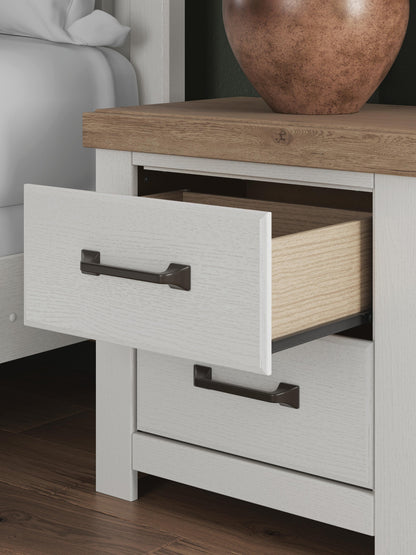 Savonport Queen Panel Bed with Storage, Dresser, Mirror, Chest and Nightstand