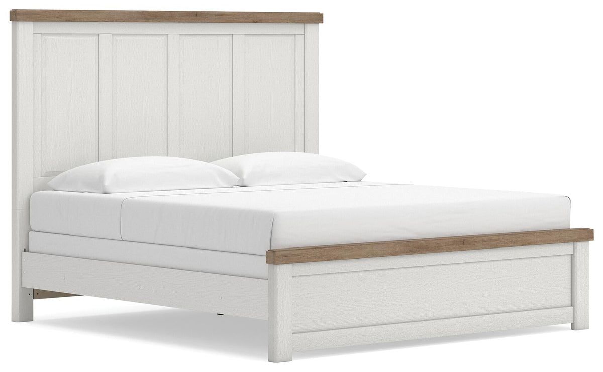Savonport King Panel Bed, Dresser, Mirror, Chest and Nightstand