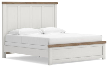 Savonport King Panel Bed, Dresser, Mirror, Chest and Nightstand