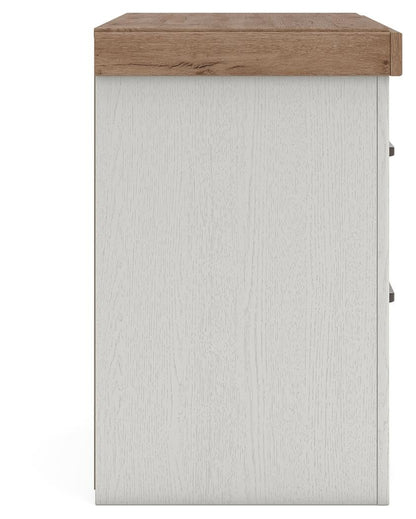 Savonport King Panel Bed, Dresser, Mirror, Chest and Nightstand