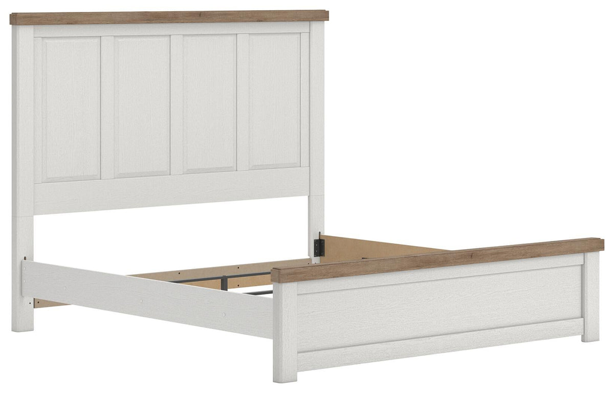 Savonport King Panel Bed. Dresser, Mirror and Nightstand