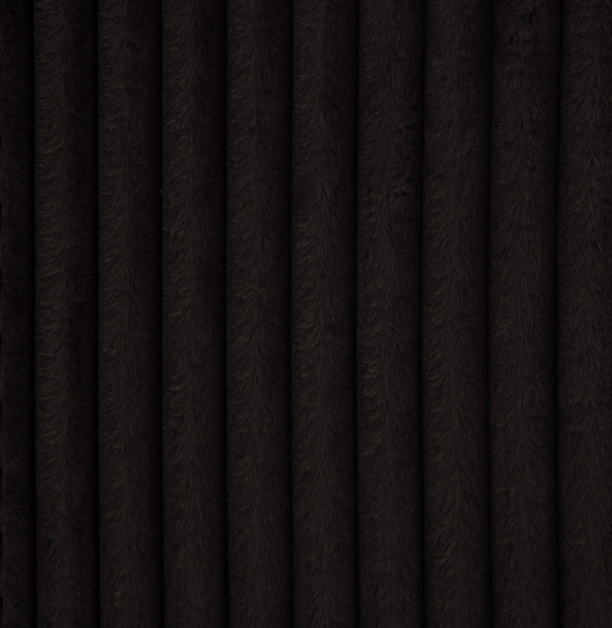 Blaine Corduroy Armless Chair with Reversible Cushions Chocolate Brown