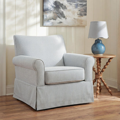 Searcy Swivel Glider Accent Chair