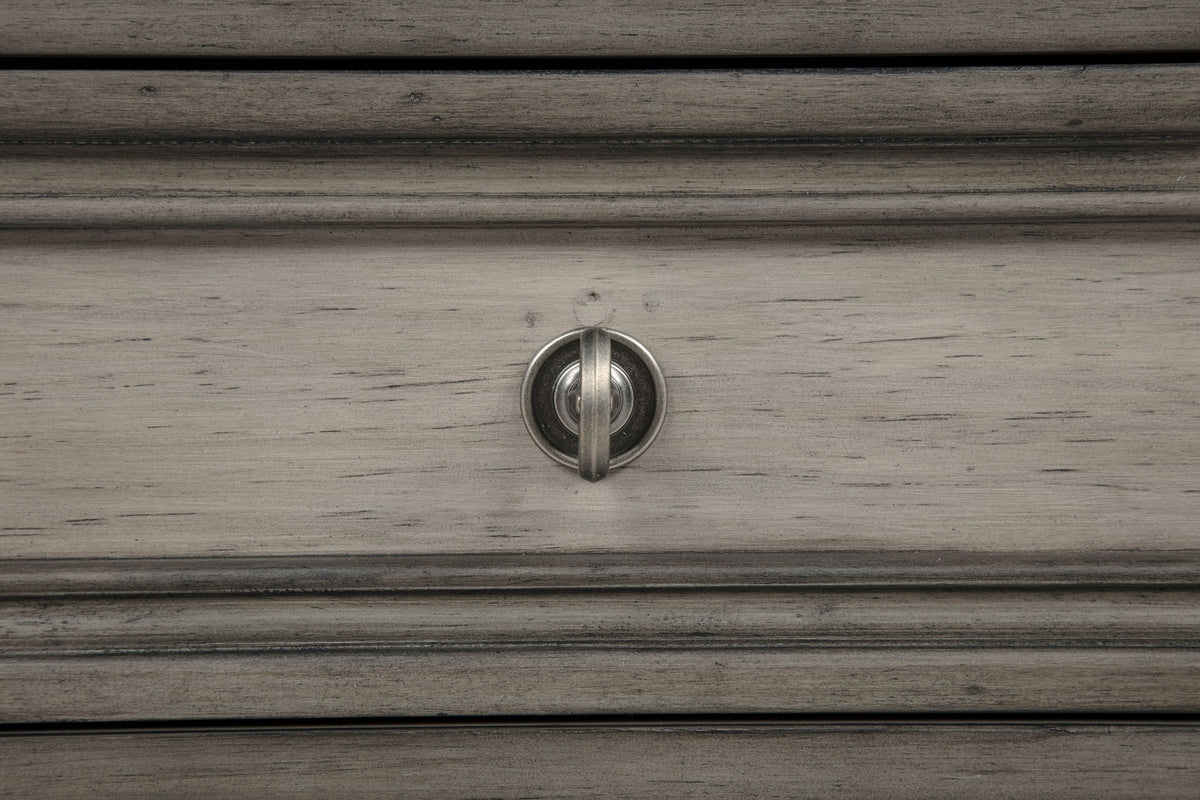 Cresswell 2-door 3-drawer Buffet and Hutch Weathered Taupe