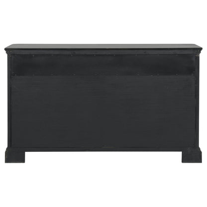 Cresswell 2-door 3-drawer Wine Storage Buffet Weathered Taupe